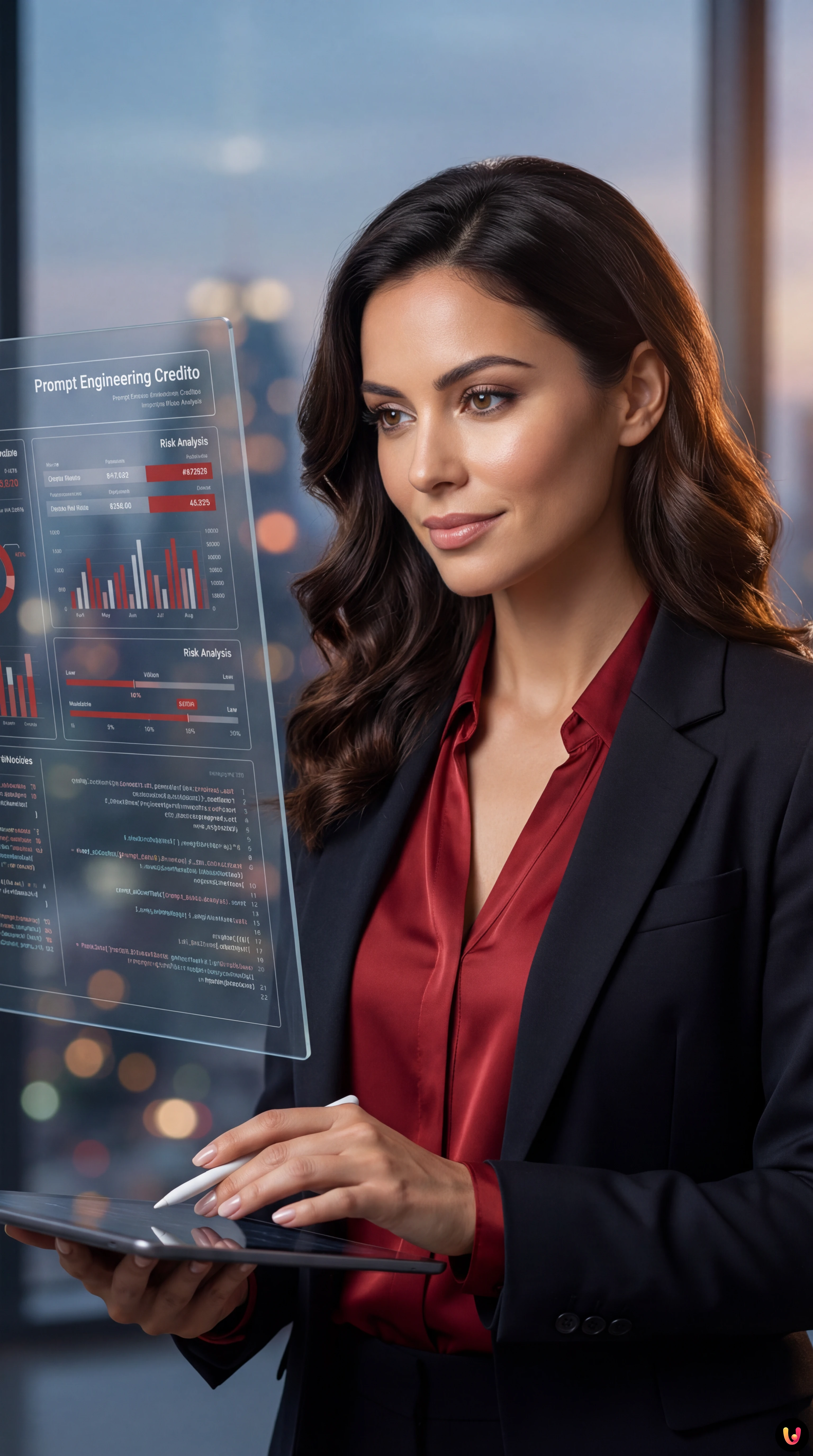 Sch&eacute;ma des flux IA pour l'&eacute;valuation de la solvabilit&eacute; et la conformit&eacute;