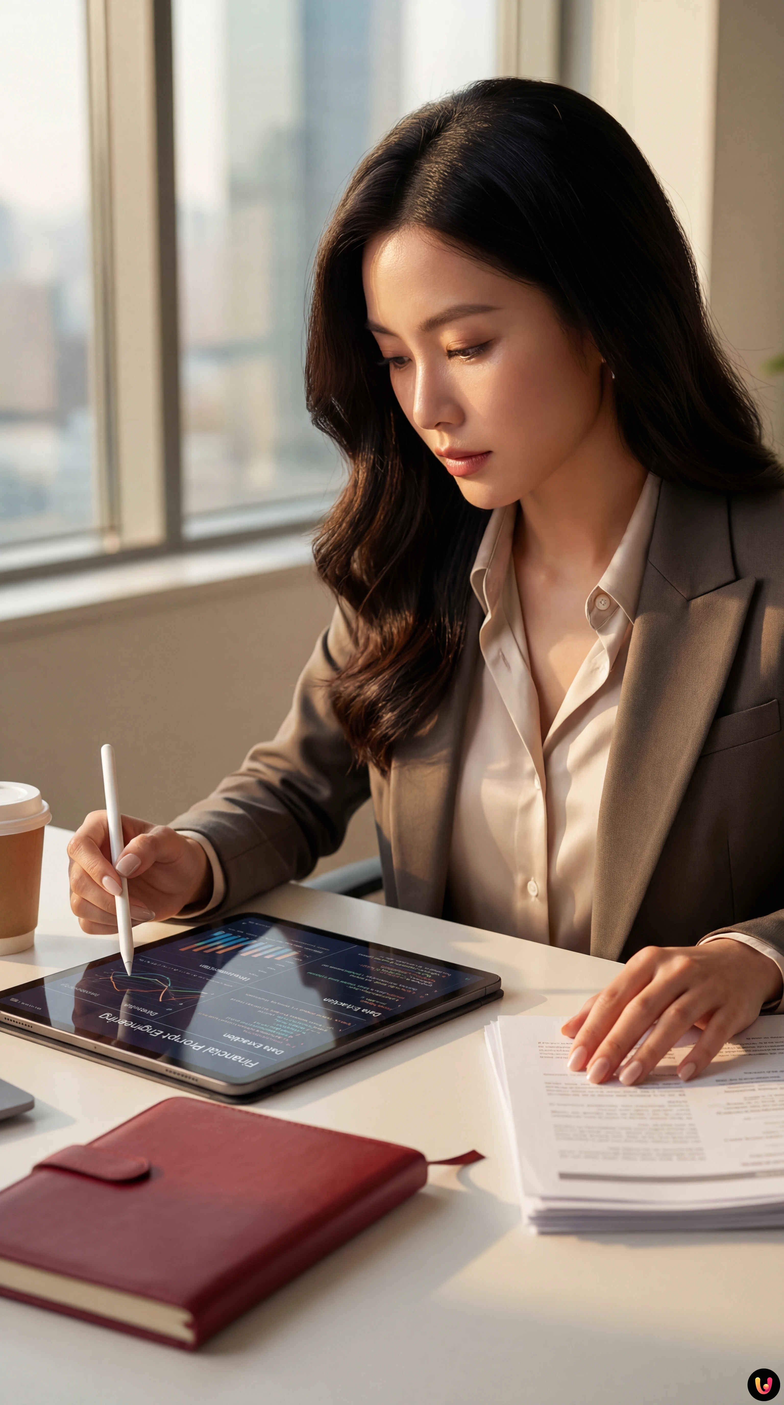 Prompt Engineering Financiar: Ghid Extragere Date AI Schema flux date de la PDF la JSON prin AI și prompt engineering