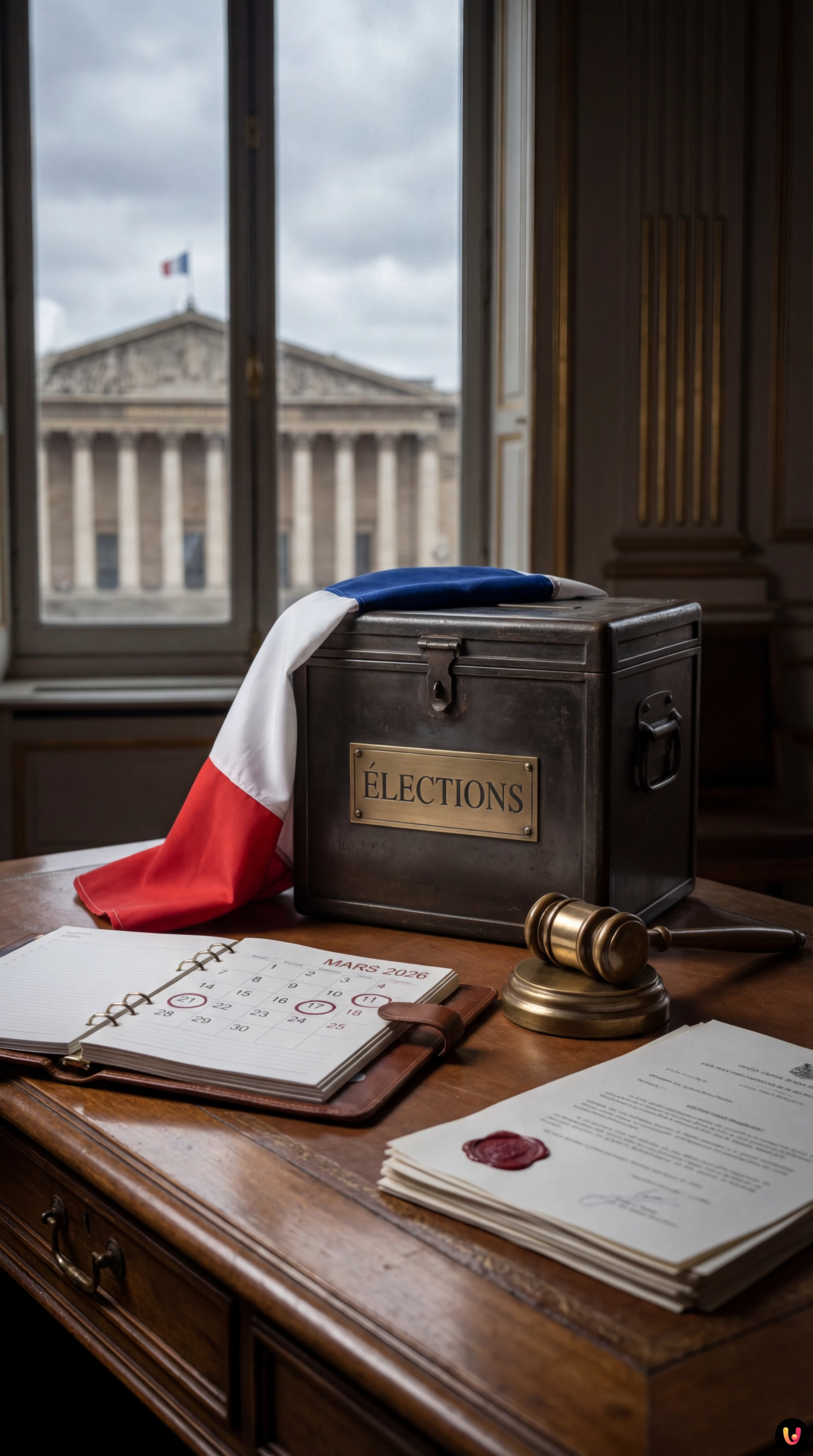Sébastien Lecornu, Premier ministre, lors d'une allocution politique officielle.