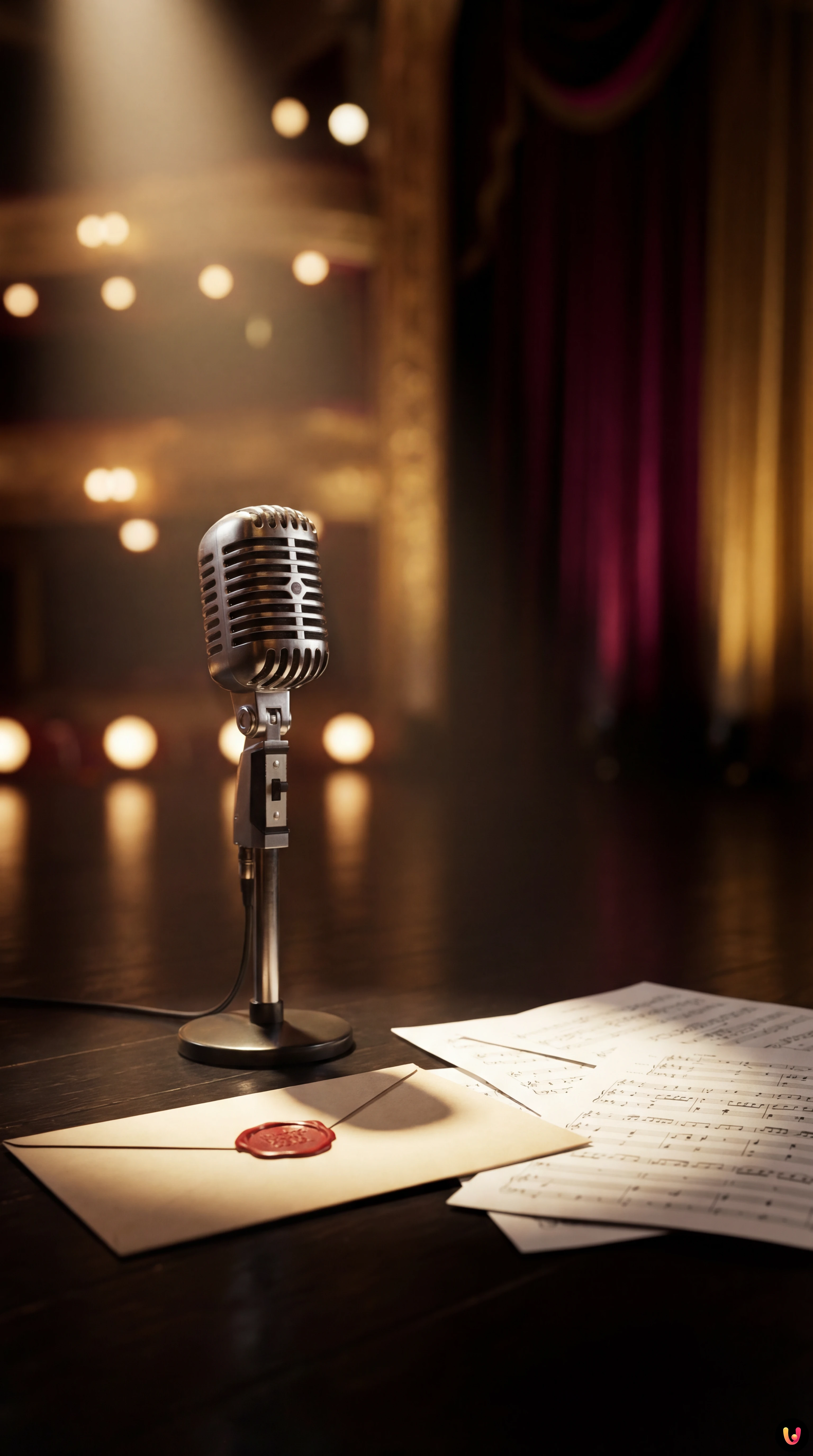 Marine et Charles sur le plateau de la Star Academy lors de la demi-finale sur TF1