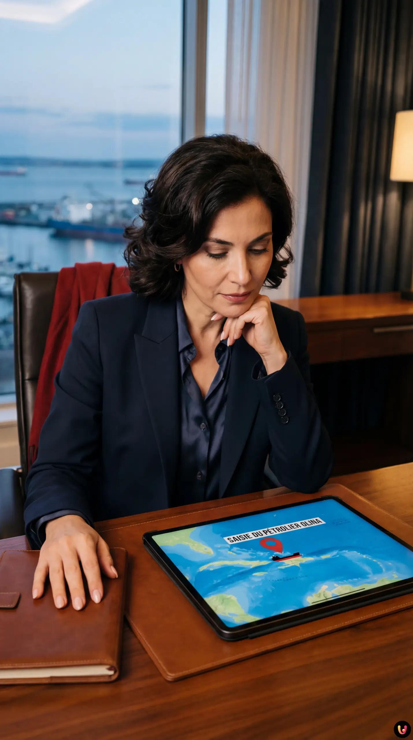 Nave petroliera Olina intercettata in mare aperto durante il blocco USA.