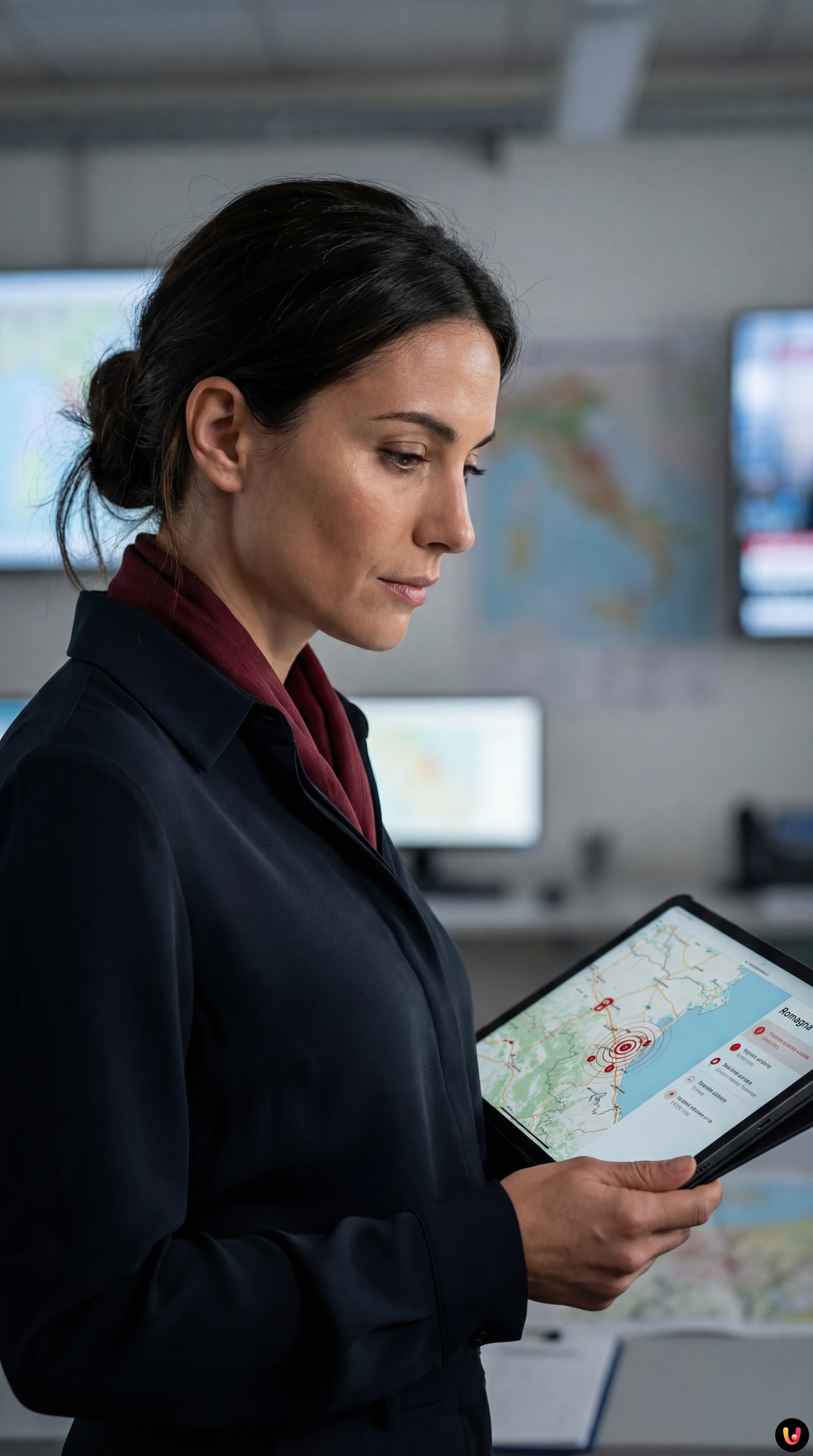 Sismografo registra le scosse di terremoto in Emilia Romagna