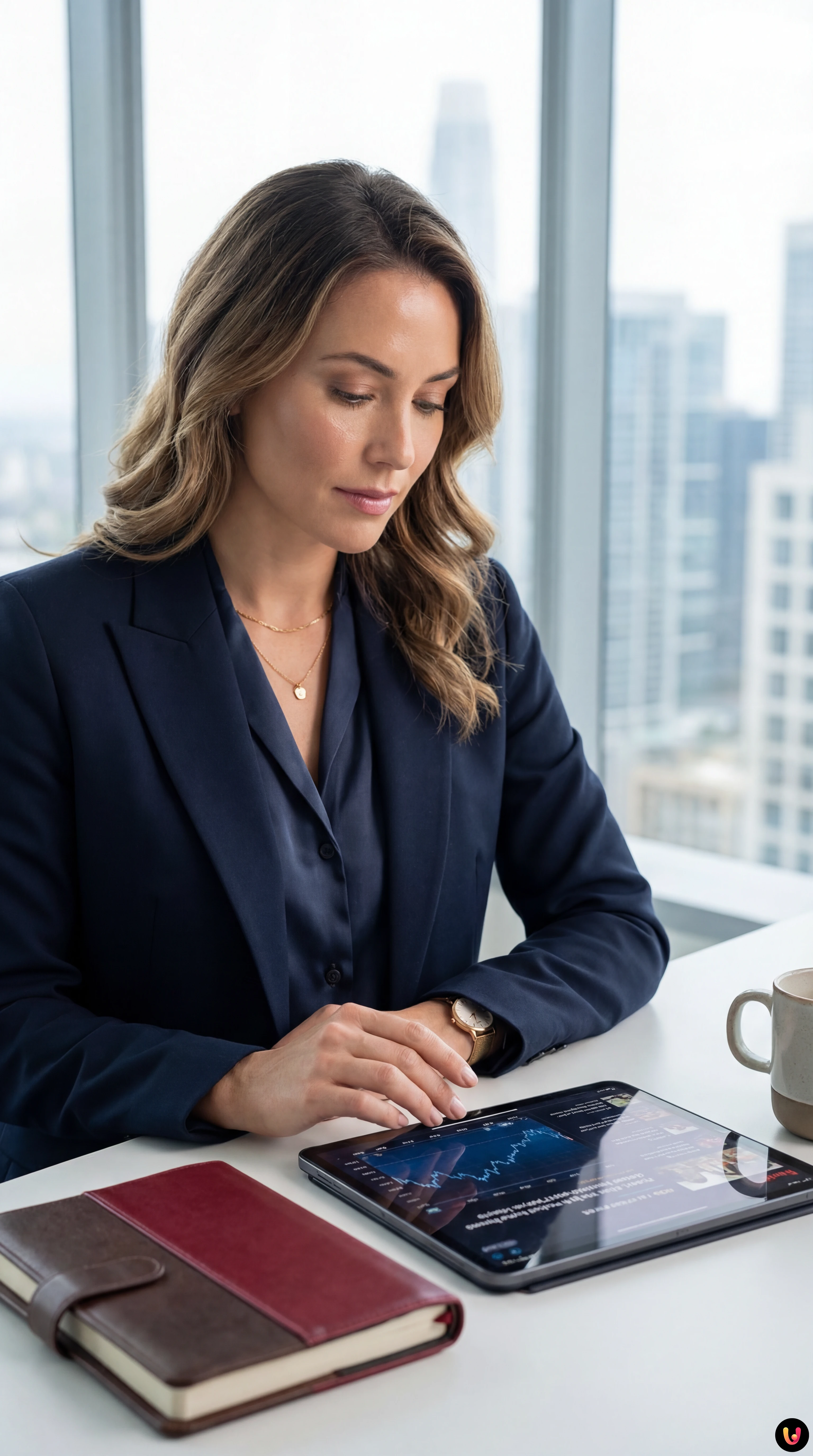 Graphiques boursiers en baisse devant la façade de la Bourse de New York.