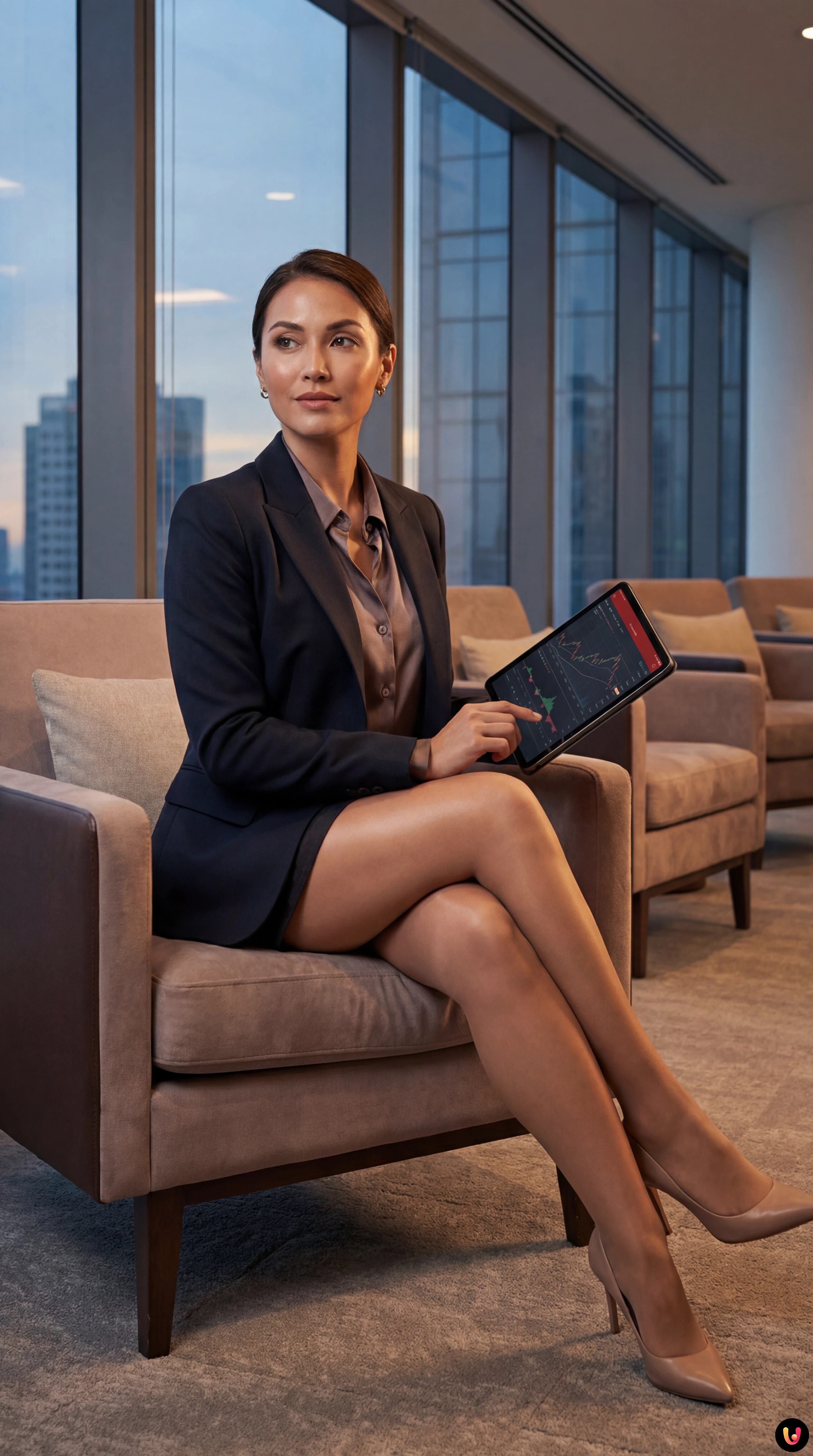 Graphique boursier en baisse affichant les pertes du S&P 500 &agrave; Wall Street.