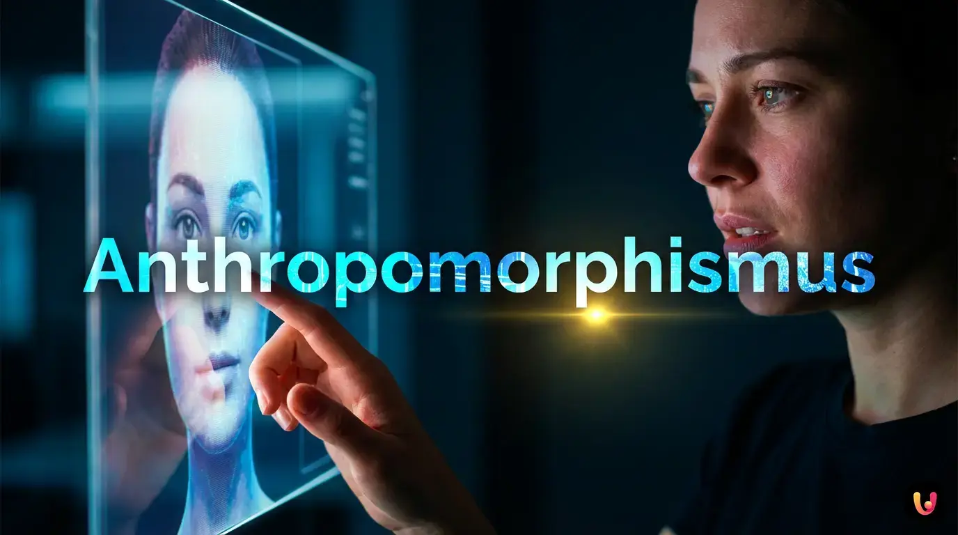 Psychologie der KI: Warum wir Bitte sagen Menschliche Hand tippt auf Tastatur im Dialog mit künstlicher Intelligenz