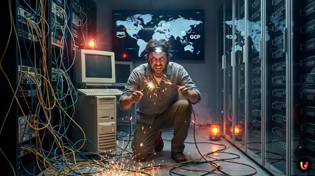 Schema architettura API Gateway multi-cloud per servizi bancari e fintech