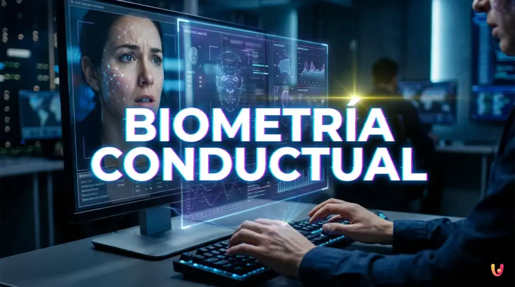 Dinámica de tecleo: la IA te analiza antes de pulsar Enter Manos sobre teclado iluminado representando análisis de dinámica de tecleo por IA