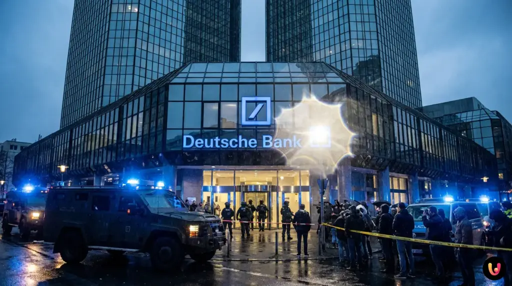 Deutsche Bank Zwillingst&uuml;rme in Frankfurt am Main