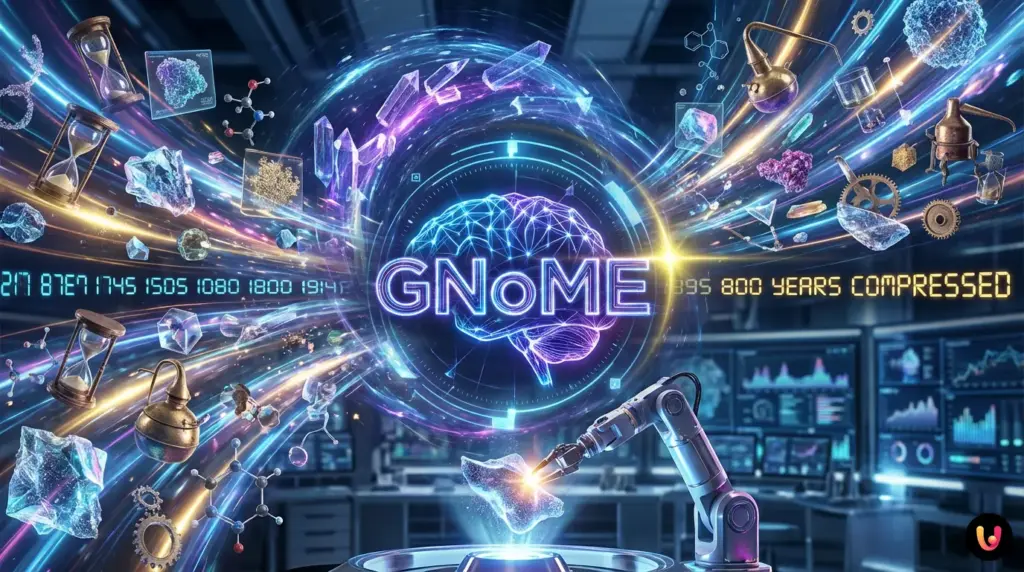 Visualisation 3D de structures atomiques g&eacute;n&eacute;r&eacute;es par l'intelligence artificielle GNoME