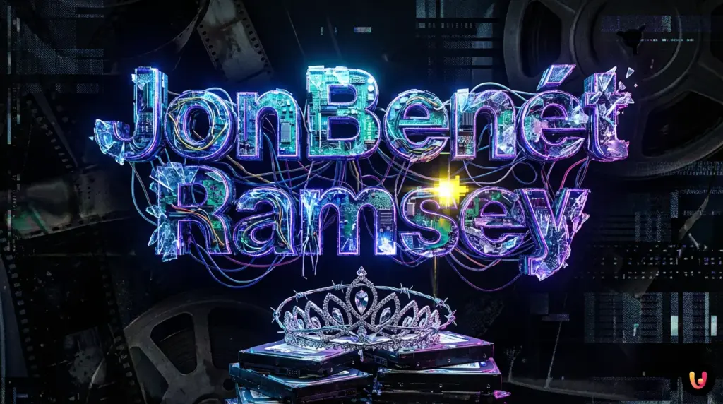 Caso Ramsey-Epstein: smentita e ruolo dell’IA generativa JonBenét Ramsey e Jeffrey Epstein in un collage su fake news e AI