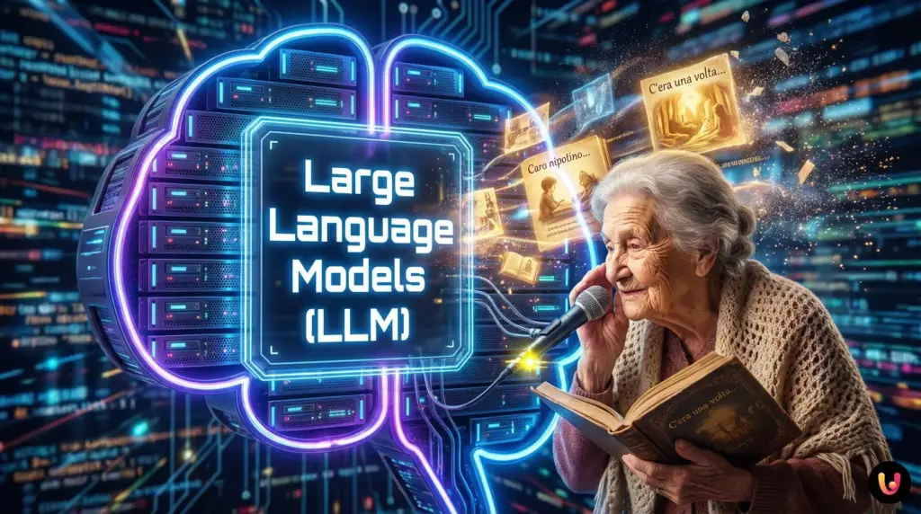 Rappresentazione grafica della vulnerabilit&agrave; dei sistemi AI al linguaggio umano