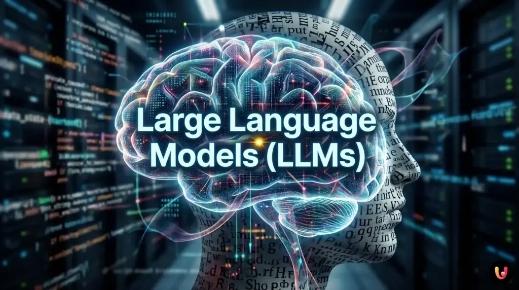 The Silent Shift: How AI Is Quietly Retraining Your Vocabulary Human silhouette merging with digital text and neural network lines