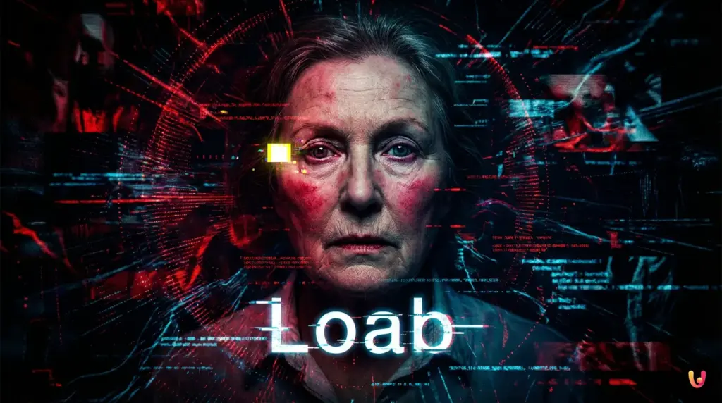 Loab-Anomalie: Das Phantom im Latenten Raum der KI Porträt der KI-Anomalie Loab, eine Frau mit markanten roten Wangen