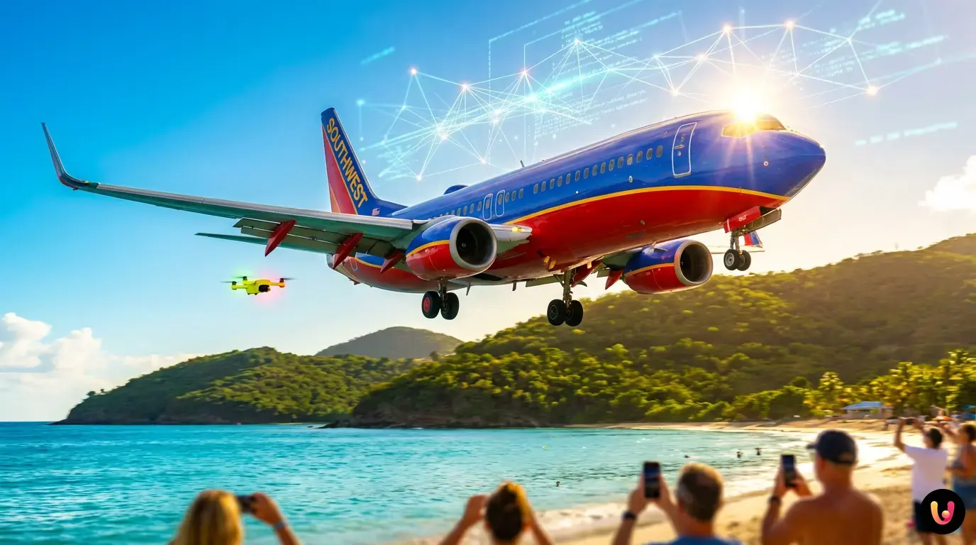 Southwest Airlines inaugura i voli per St. Thomas grazie all’IA