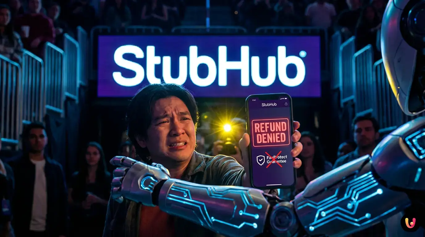 StubHub nega il rimborso: quando l’AI blocca i diritti dei fan