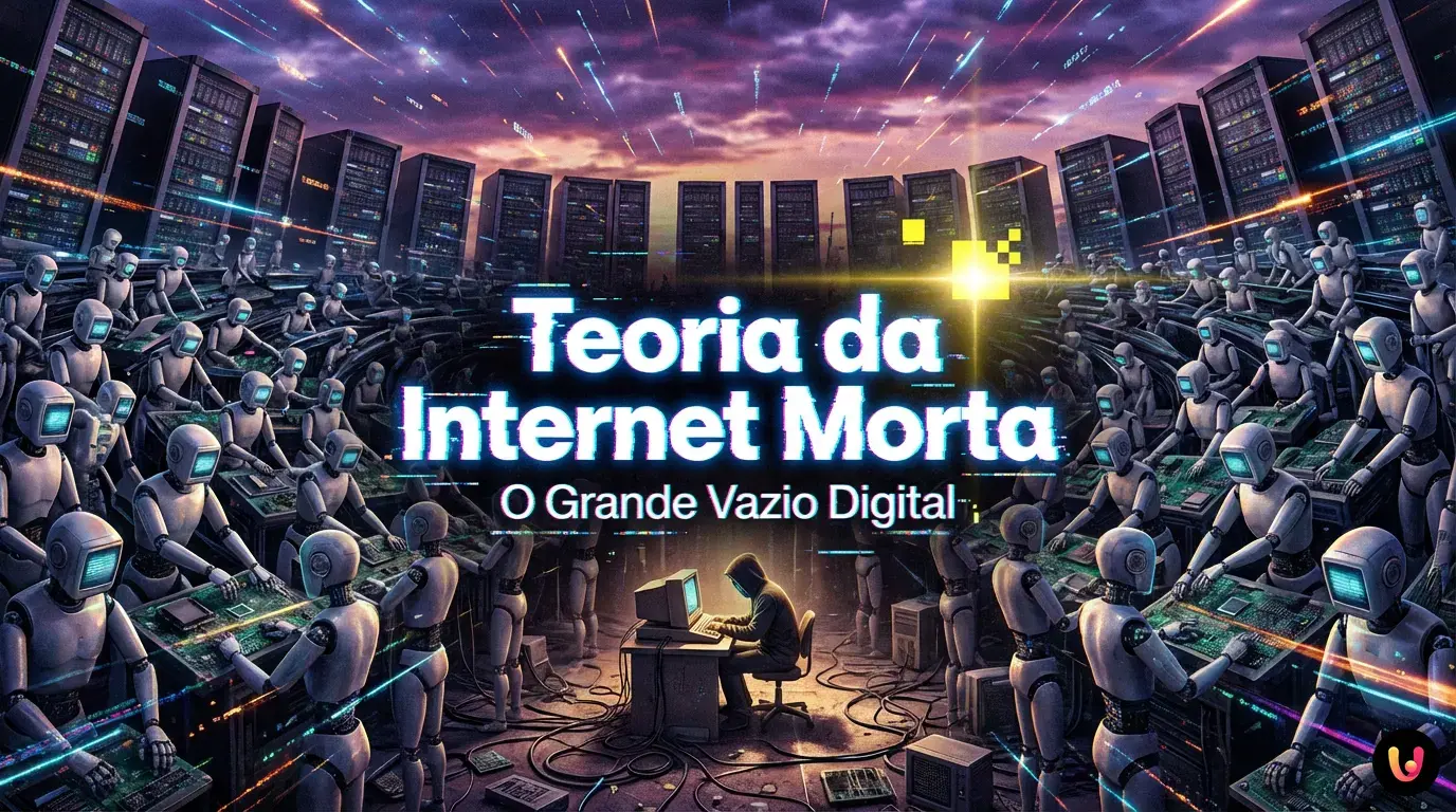 Teoria da Internet Morta: O Vazio Digital e IA O Grande Vazio: A teoria de que a web não é mais humana