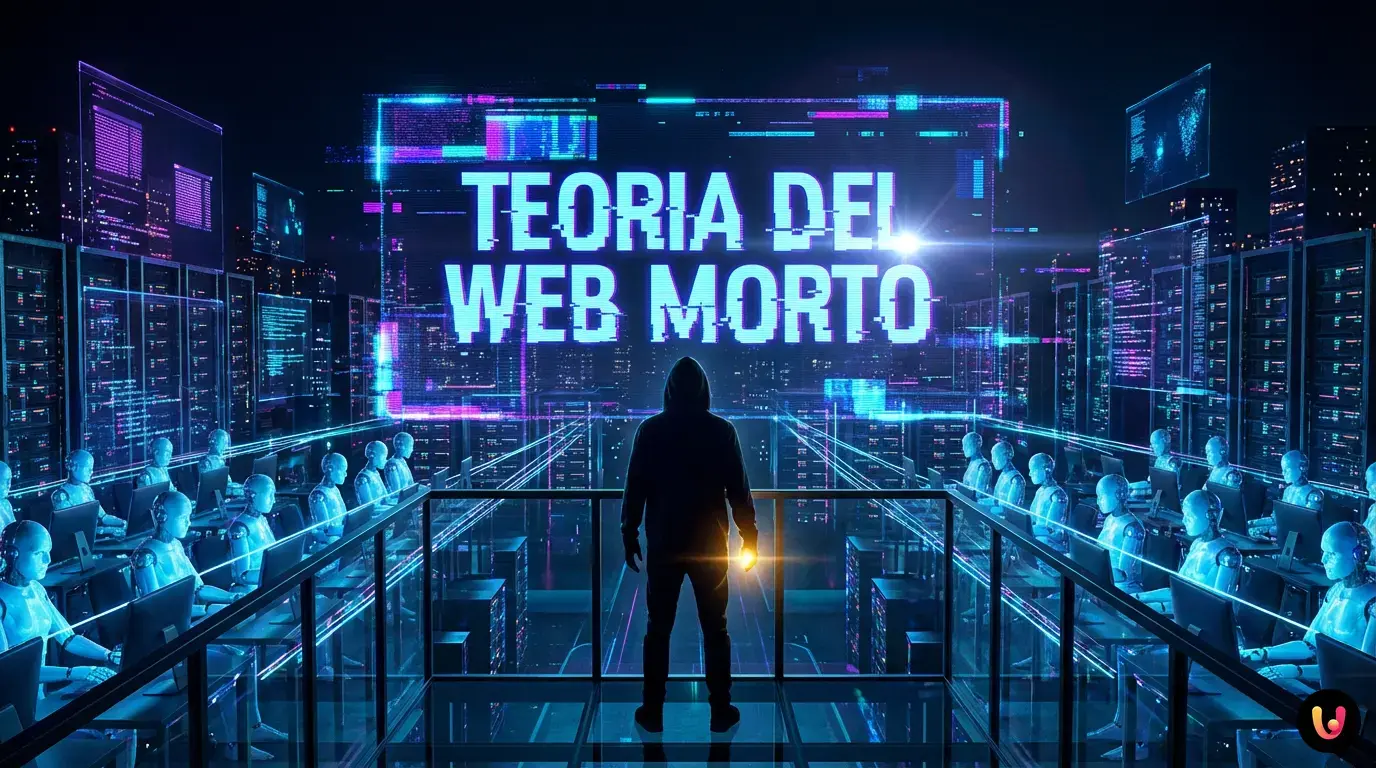 Teoria Web Morto: Illusione della Connessione AI L’era del Web Morto: perché oggi l’umano è l’eccezione online
