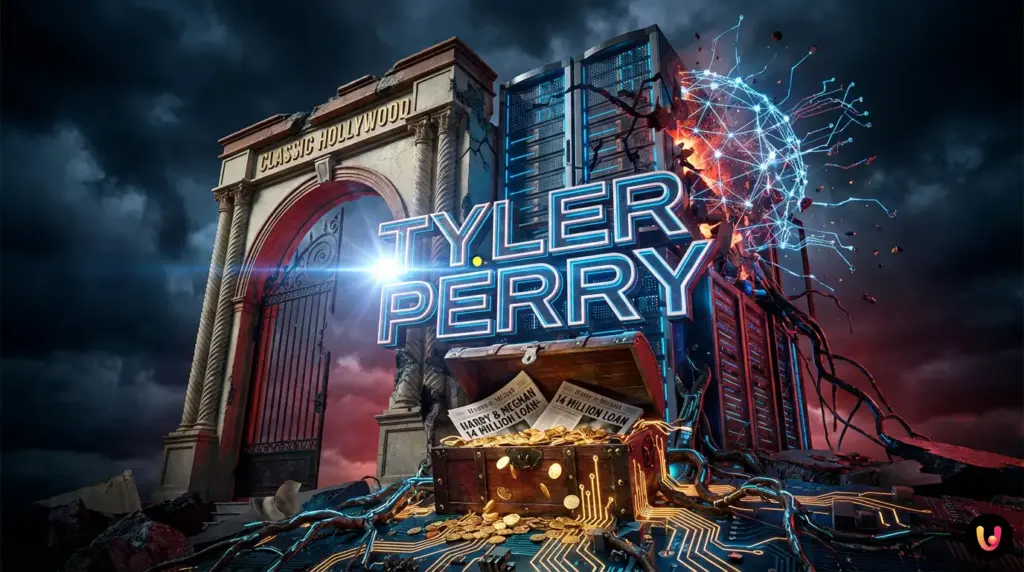 Ritratto del produttore Tyler Perry, pioniere dell'intelligenza artificiale a Hollywood