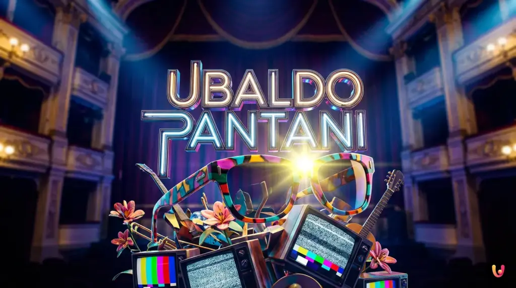 Ubaldo Pantani imita Lapo Elkann sul palco dell'Ariston a Sanremo 2026