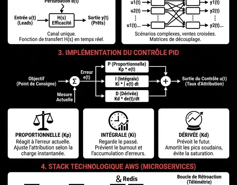 Infografica: Architecture CRM Fintech : Th&eacute;orie des Syst&egrave;mes et Contr&ocirc;le PID dans les Flux de Vente