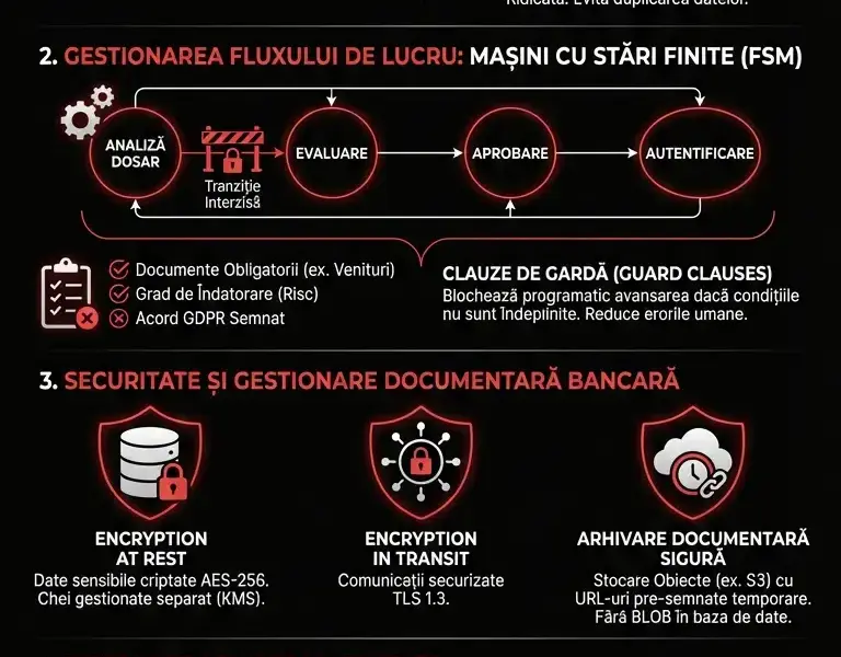 Infografica: Arhitectura Software CRM Intermediere Credite: Deep-Dive BOMA