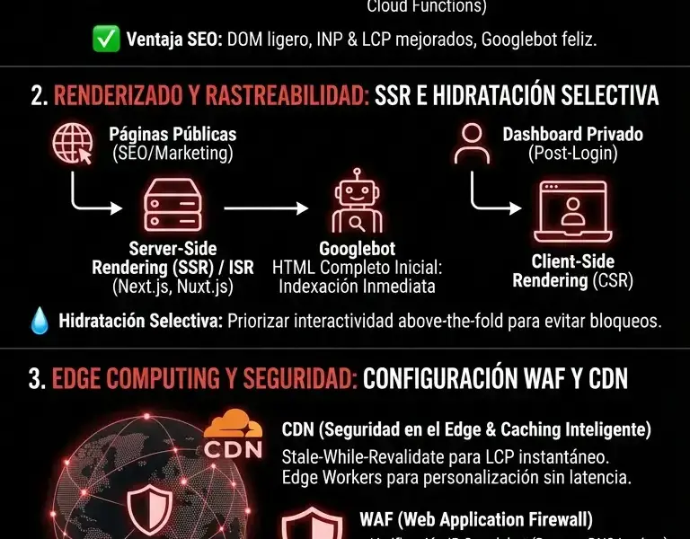 Infografica: Arquitecturas Cloud y SEO para Fintech: Gu&iacute;a de Rendimiento y Seguridad