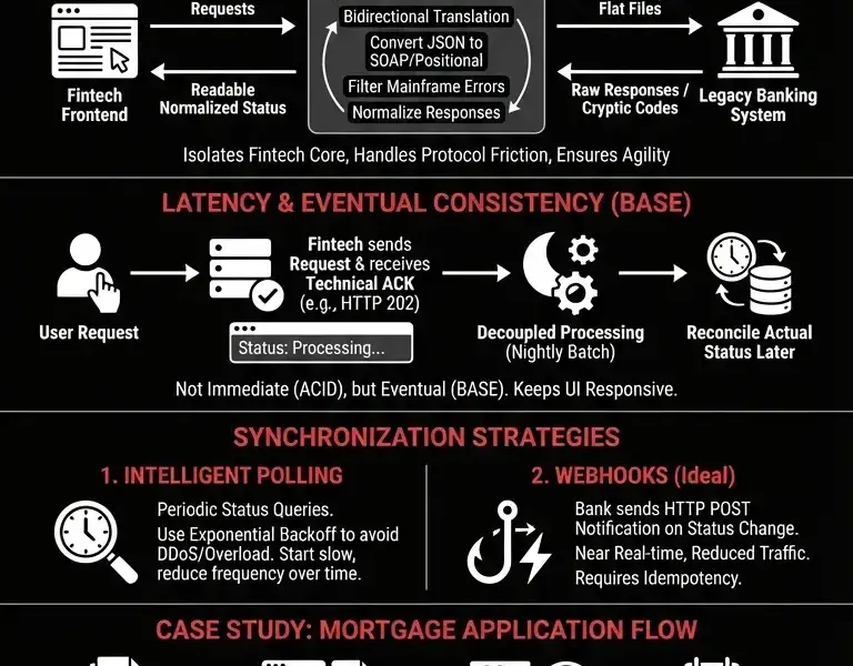 Infografica: Banking Systems Integration: Fintech and Legacy Patterns