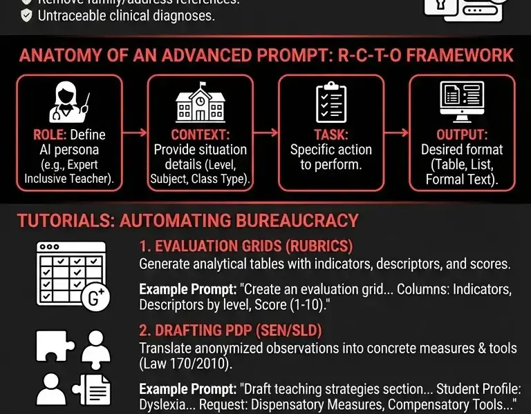 Infografica: ChatGPT for Teachers: Complete Guide to Bureaucratic Automation