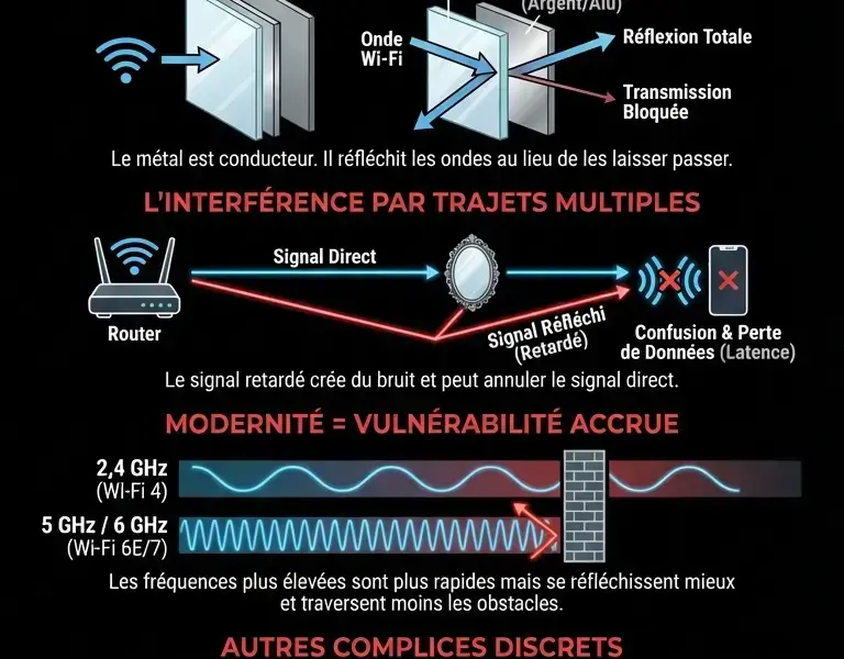 Infografica: Connexion lente : l'objet d&eacute;co qui bloque physiquement le Wi-Fi