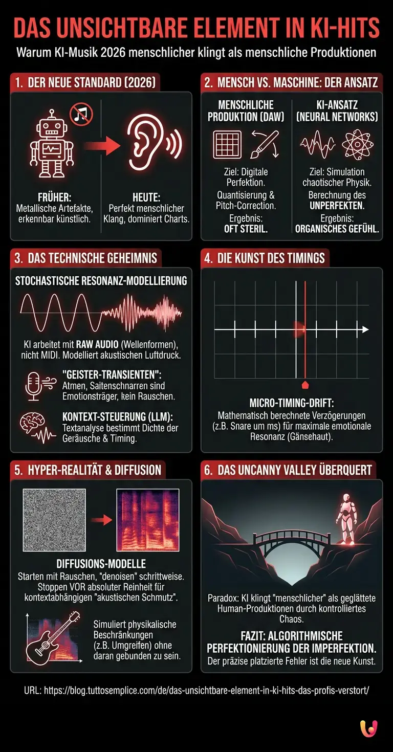 Das unsichtbare Element in KI-Hits, das Profis verst&ouml;rt - Zusammenfassende Infografik