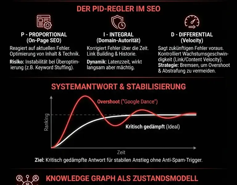 Infografica: Engineering der fortgeschrittenen technischen SEO: Regelungstechnik und Ranking
