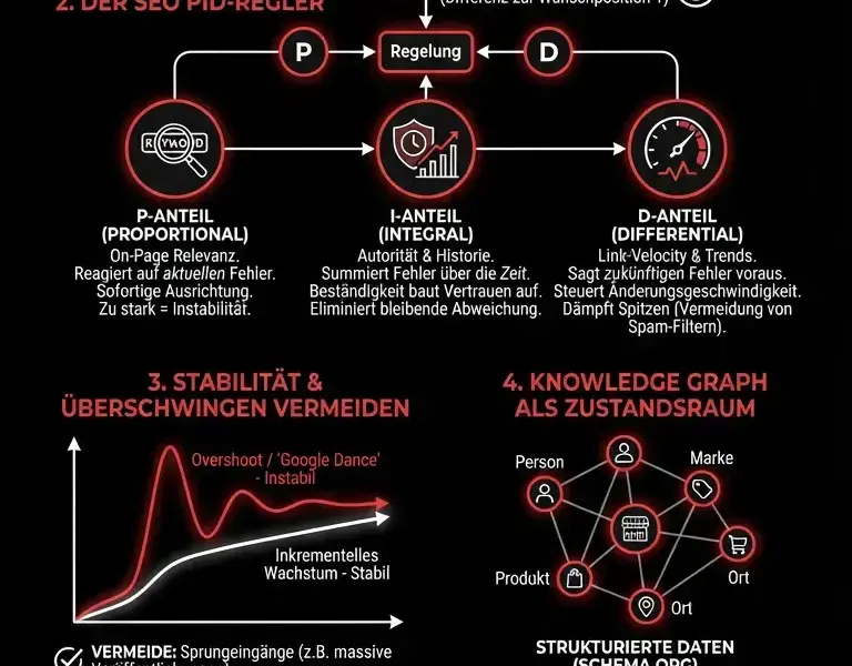 Infografica: Engineering der fortgeschrittenen technischen SEO: Regelungstheorie und Ranking