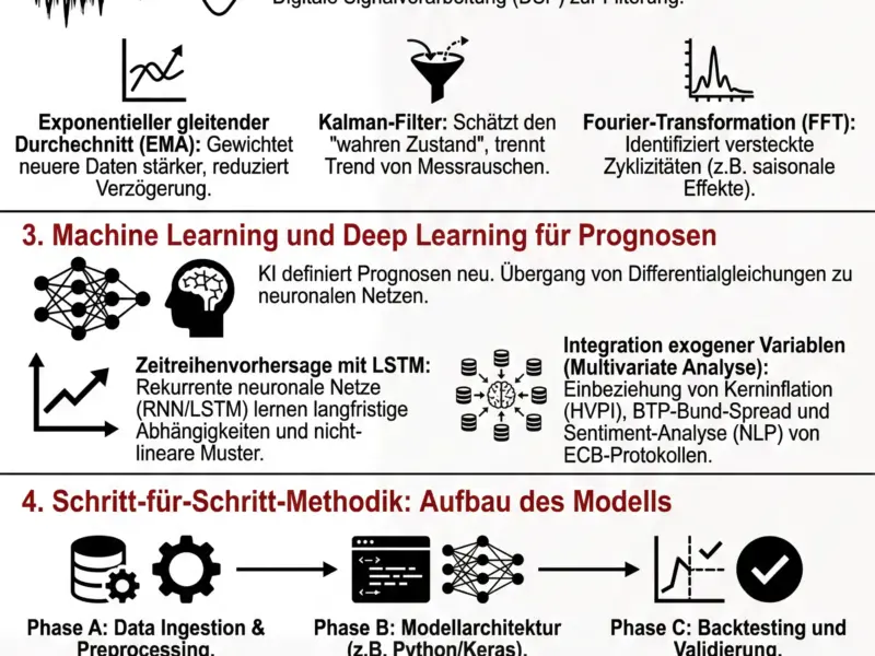 Infografica: Euribor-Zinsprognosen: Technischer Leitfaden zu ML und Signalen