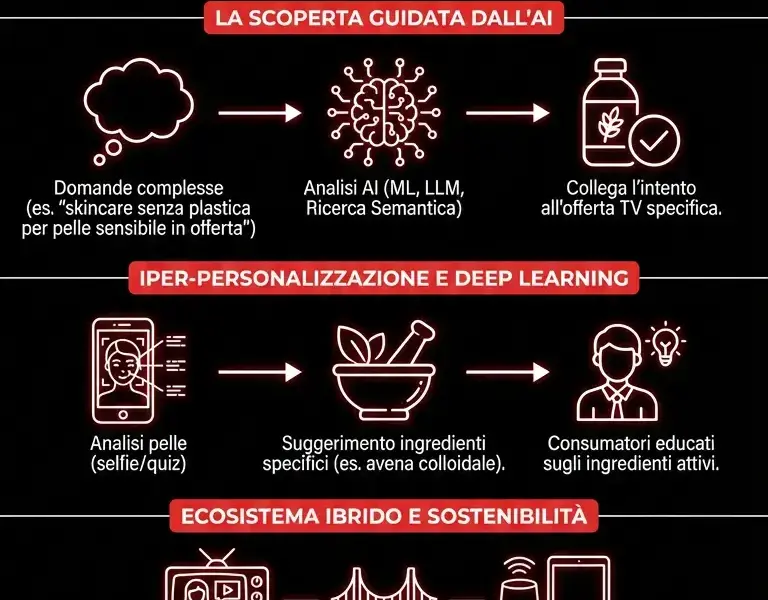 Infografica: GMA e For Sea and Oats: Come l'AI sta trasformando le offerte beauty nel 2026