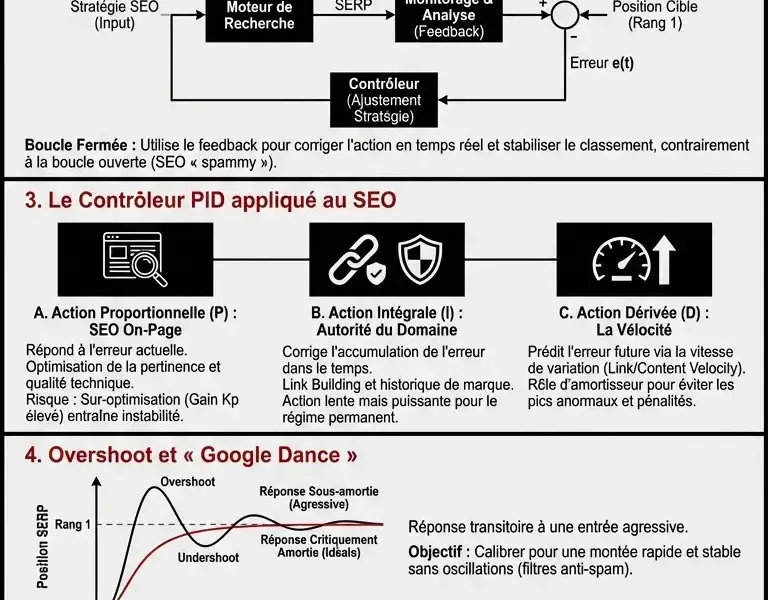 Infografica: Ing&eacute;nierie du SEO Technique Avanc&eacute; : Th&eacute;orie du Contr&ocirc;le et Ranking
