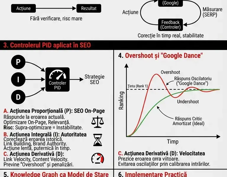 Infografica: Ingineria SEO Tehnic Avansat: Teoria Controlului și Ranking-ul