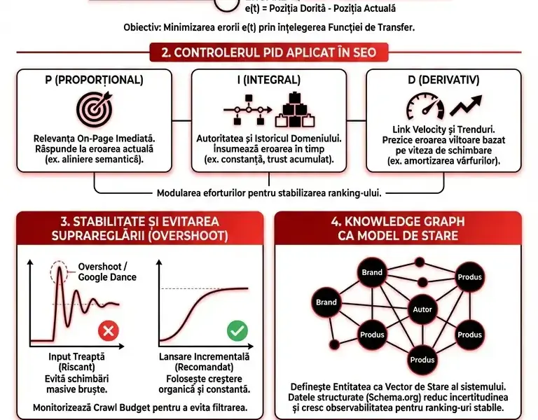 Infografica: Ingineria SEO Tehnică Avansată: Teoria Controlului și Ranking-ul