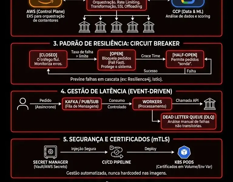 Infografica: Integra&ccedil;&atilde;o de API de Cr&eacute;dito Habita&ccedil;&atilde;o: Guia para a Resili&ecirc;ncia Multi-Cloud (2026)