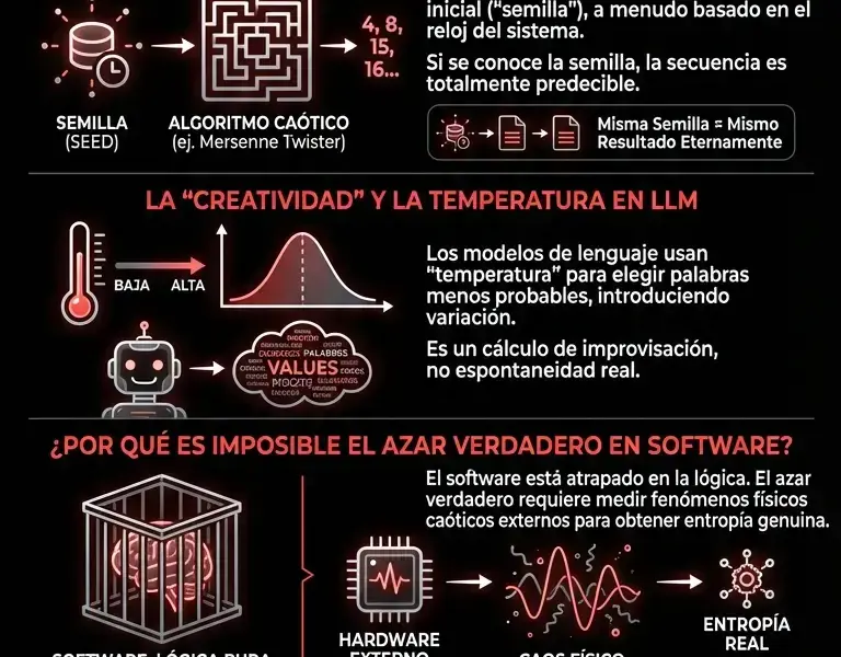 Infografica: La ilusi&oacute;n del azar: por qu&eacute; la IA es incapaz de generar algo nuevo