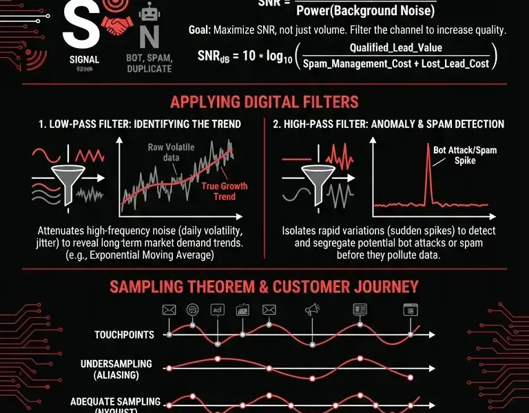 Infografica: Marketing Data Analysis: Applying DSP to Lead Generation
