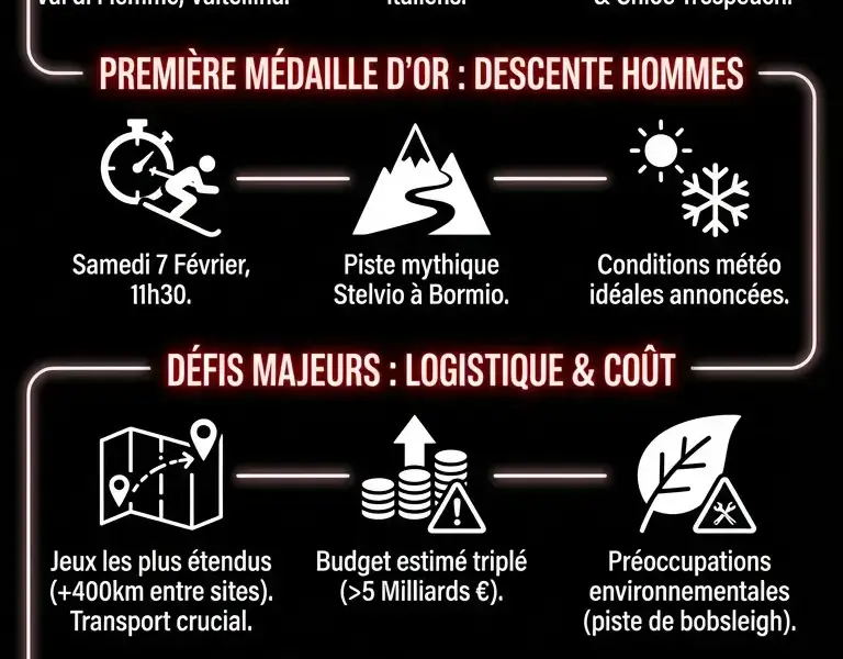 Infografica: Milano-Cortina 2026: Show a San Siro, Oggi la Prima Medaglia d'Oro