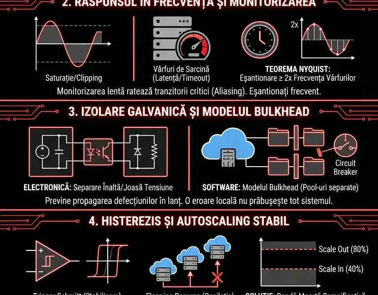 Infografica: Stabilitatea Sistemelor Distribuite: Lecții de Inginerie Electronică