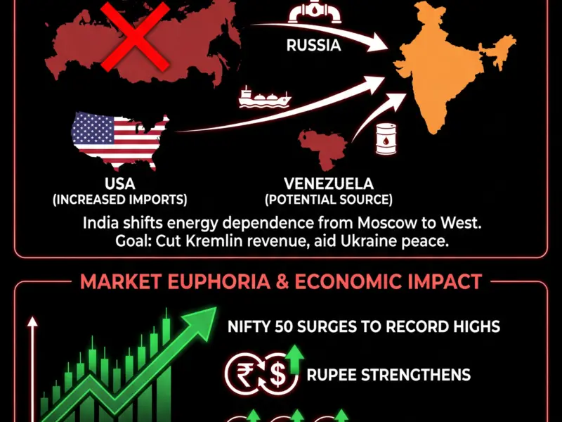 Infografica: Trump Slashes India Tariffs to 18% After Modi Agrees to End Russian Oil Imports