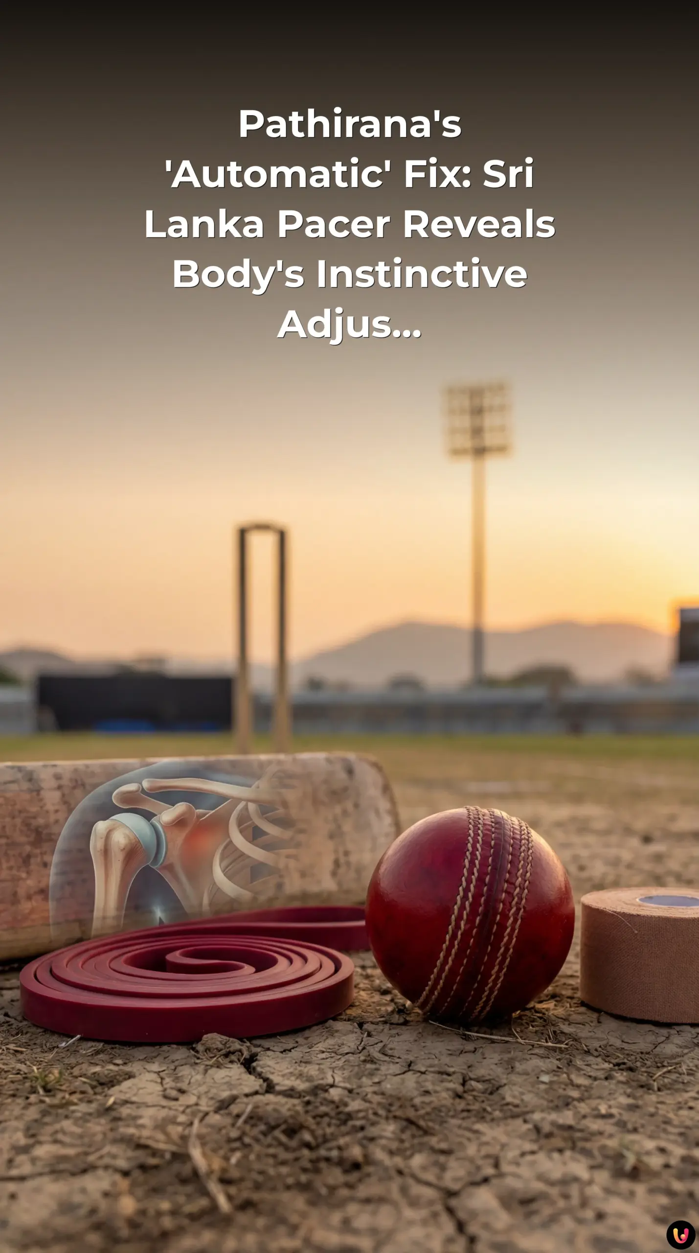 Matheesha Pathirana bowls during a practice session for Sri Lanka cricket team.