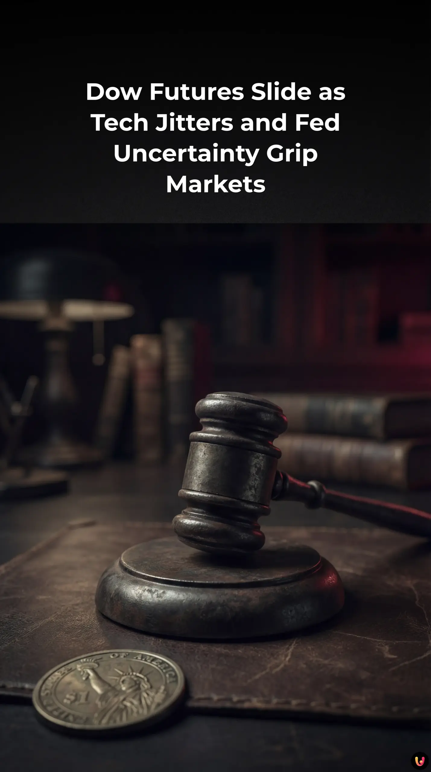 Electronic stock board showing red downward trends and financial data.