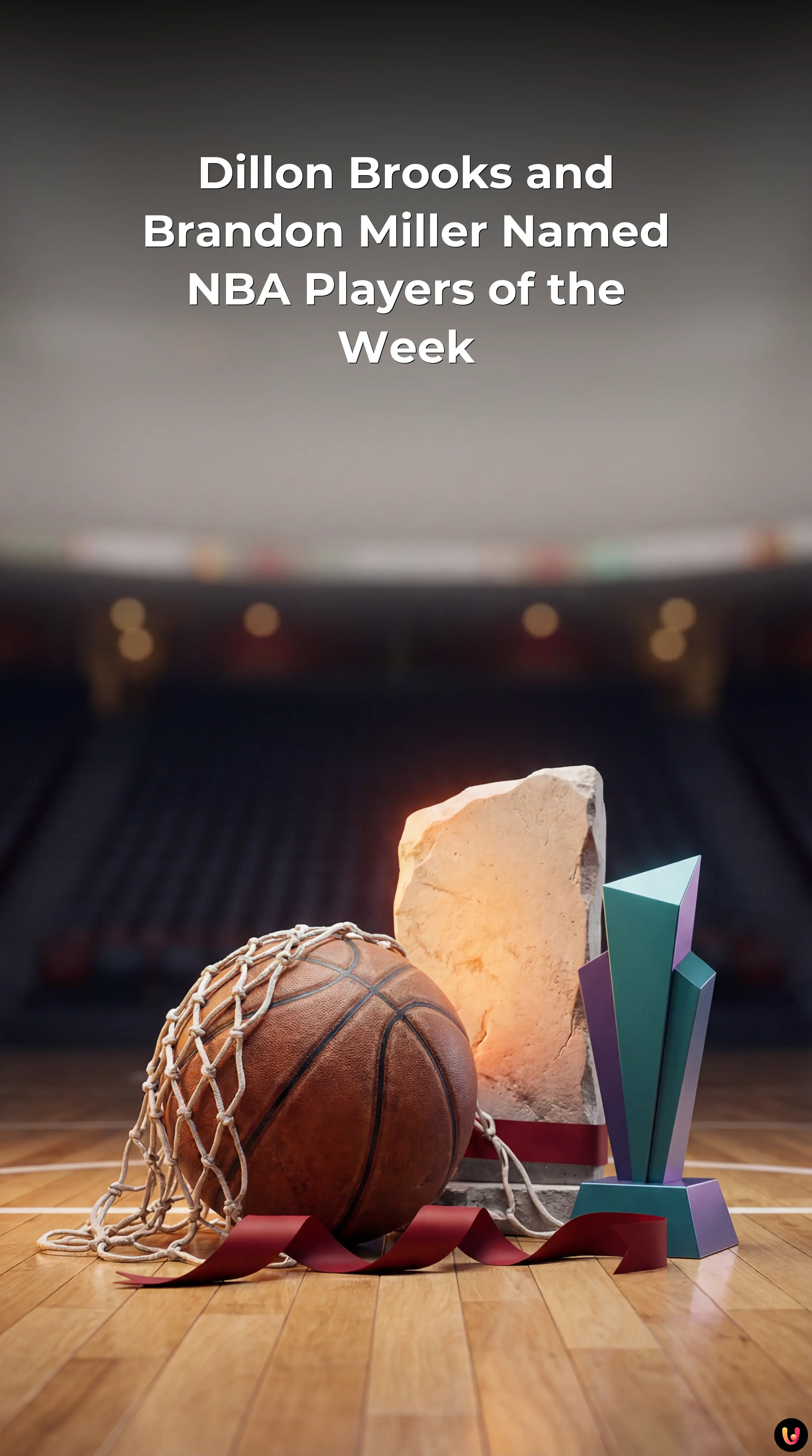 Dillon Brooks of the Suns and Brandon Miller of the Hornets on the court.