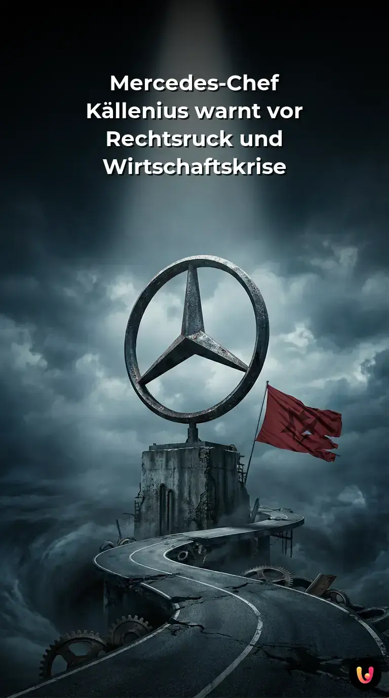 Mercedes-CEO Ola Källenius warnt vor wirtschaftlichem Abstieg