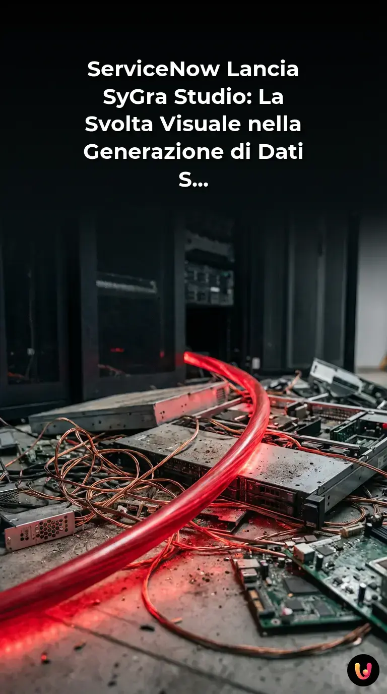 Interfaccia visuale SyGra Studio per la generazione di dati sintetici AI