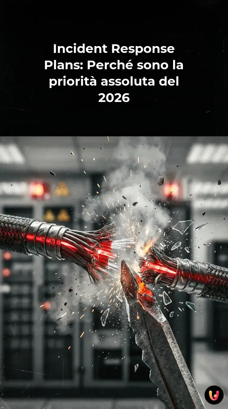 Team di esperti cybersecurity analizza un piano di risposta incidenti su monitor digitali