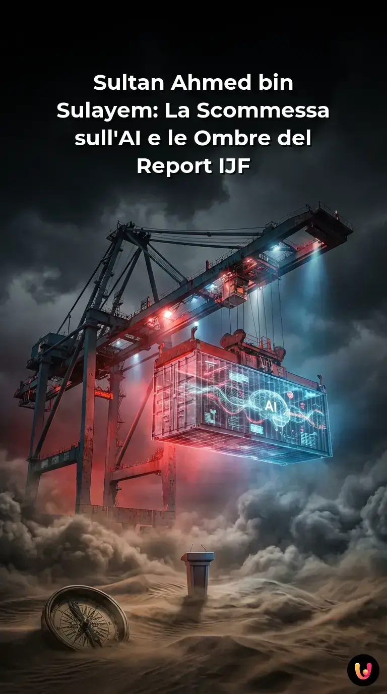 Primo piano di Sultan Ahmed bin Sulayem CEO di DP World